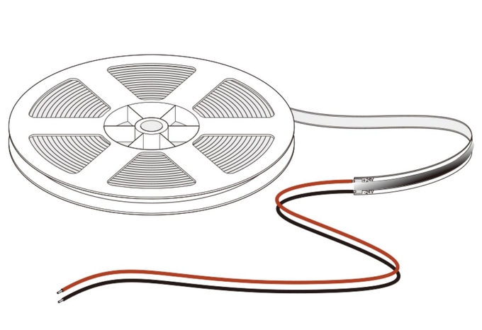 A ESPIGA flexível interna conduziu as microplaquetas CRI90 0 da tira 10w 512