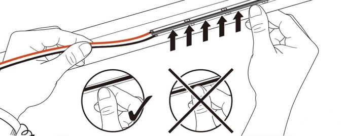 A ESPIGA flexível interna conduziu as microplaquetas CRI90 3 da tira 10w 512