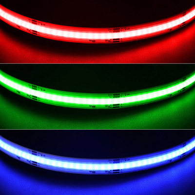 A tira de envio rápida 9w do RGB da ESPIGA do diodo emissor de luz conduziu o Rgb 24 volts