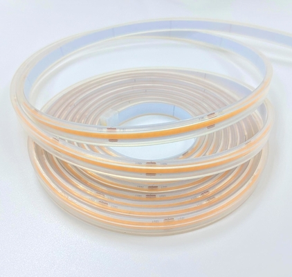 Luz de tira impermeável 24V flexível do diodo emissor de luz da ESPIGA da extrusão do silicone IP68