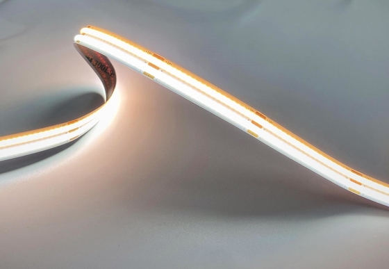 A linha dobro tira 6500K branco dinâmico CCT do diodo emissor de luz do CCT da ESPIGA conduziu a tira