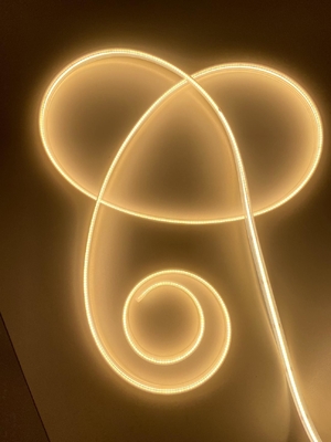 Extrusão impermeável flexível 3000K do silicone da luz de tira IP65 do diodo emissor de luz da ESPIGA