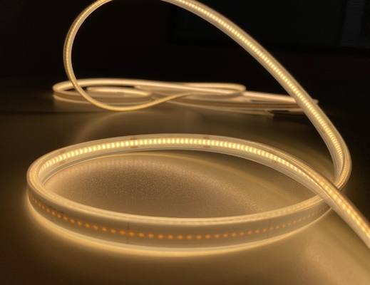 Extrusão impermeável flexível 3000K do silicone da luz de tira IP65 do diodo emissor de luz da ESPIGA