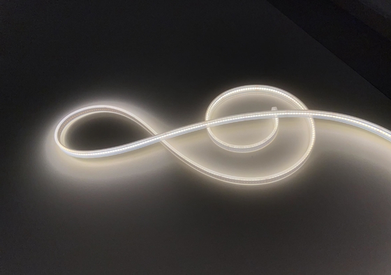 O manga de silicone a luz de tira impermeável da tira DC24V Ip65 do diodo emissor de luz da ESPIGA