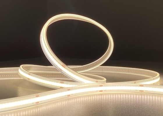 Luz de tira impermeável 24V flexível do diodo emissor de luz da ESPIGA da extrusão do silicone IP68