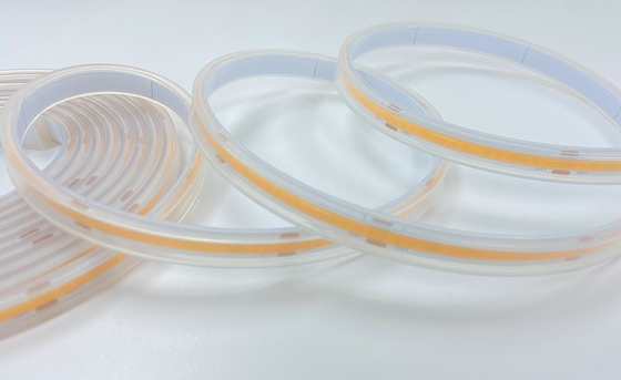 A tira contínua DC24V Ip68 do diodo emissor de luz da ESPIGA de Wateproof da extrusão do silicone conduziu luzes de tira