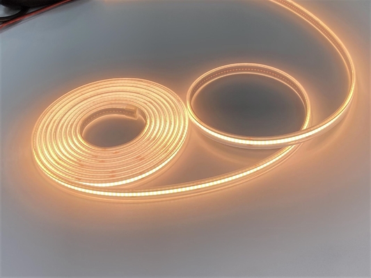 Espiga flexível impermeável C.C. contínua conduzida da extrusão 24V do silicone da tira IP68