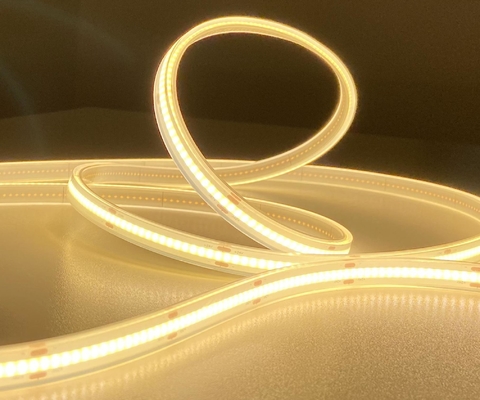 Espiga flexível impermeável C.C. contínua conduzida da extrusão 24V do silicone da tira IP68