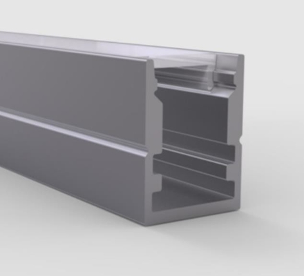 Perfil conduzido Recessed de alumínio da aviação 6063 tempo de 10 x de 13mm resistente