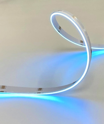 Iluminação linear lisa alta Dotless do CRI da luz 10w da fita da ESPIGA de Vista lateral