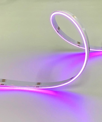 Iluminação linear lisa alta Dotless do CRI da luz 10w da fita da ESPIGA de Vista lateral