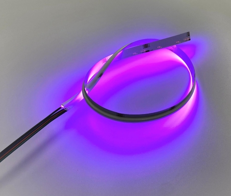 A C.C. emitindo-se lateral 378 da luz de tira 10w da ESPIGA do diodo emissor de luz do RGB 24V lasca-se