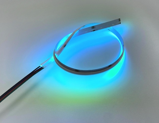 A C.C. emitindo-se lateral 378 da luz de tira 10w da ESPIGA do diodo emissor de luz do RGB 24V lasca-se
