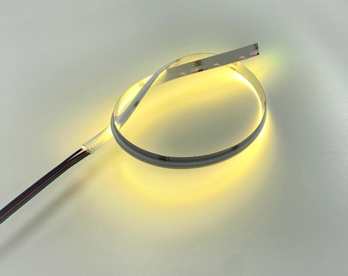 A C.C. emitindo-se lateral 378 da luz de tira 10w da ESPIGA do diodo emissor de luz do RGB 24V lasca-se