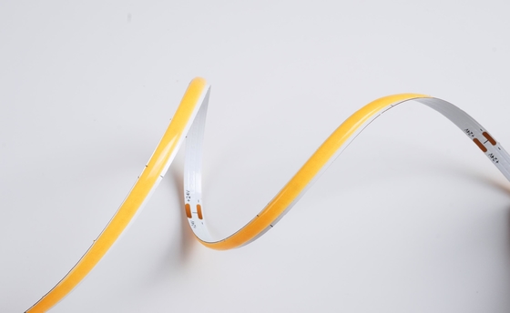 Luz 24V flexível 8w/M da fita da ESPIGA do diodo emissor de luz do PWB do Super Slim 5mm