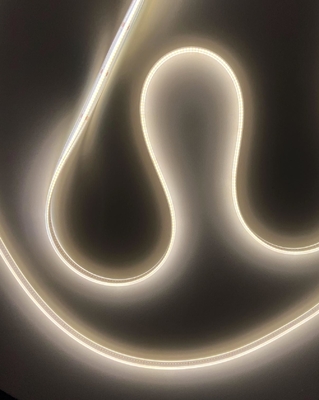 a espiga da extrusão IP65 do silicone da tira do diodo emissor de luz da ESPIGA 24V de 10w/m conduziu a tira flexível