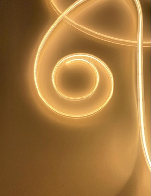 a espiga da extrusão IP65 do silicone da tira do diodo emissor de luz da ESPIGA 24V de 10w/m conduziu a tira flexível