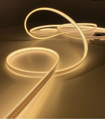 a espiga da extrusão IP65 do silicone da tira do diodo emissor de luz da ESPIGA 24V de 10w/m conduziu a tira flexível